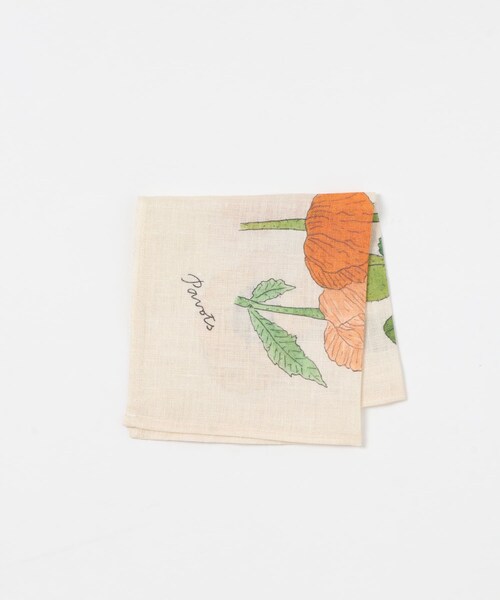 URBAN RESEARCH DOORS（アーバンリサーチドアーズ）の「『WEB限定』fog linen work　ミニハンカチ ISABELLE BOINOT（タオル・メンズ・ミモザ/スイセン/アジサイ/ポピー・-）」の18枚目の写真