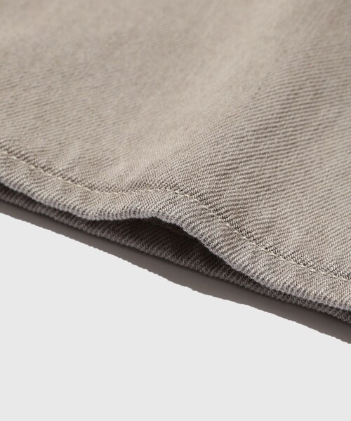 ADAM ET ROPE'(アダムエロペ)の「【AURALEE/オーラリー】FADED HARD TWIST BROWN DENIM WIDE PANTS(デニムパンツ・メンズ・ライトグレー・28/30/32/34)」の13枚目の写真