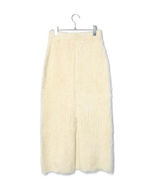 ROPE'(ロペ)の「シルクシャギースカート/セットアップ対応(スカート・レディース・オフホワイト/ネイビー/ピンク・F)」の16枚目の写真