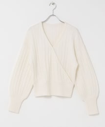 URBAN RESEARCH ROSSO WOMEN | 『一部WEB限定カラー』ランダムリブカシュクールニット(ニット/セーター)