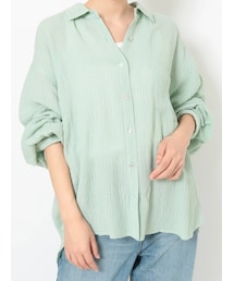 Ungrid | 楊柳ビッグルーズシャツ(シャツ/ブラウス)