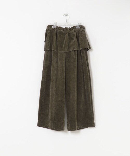 LAATO（ラート）の「wrinkle velor wide pants（その他パンツ・レディース・クリーム/キャラメル/シャドウ・FREE）」の12枚目の写真