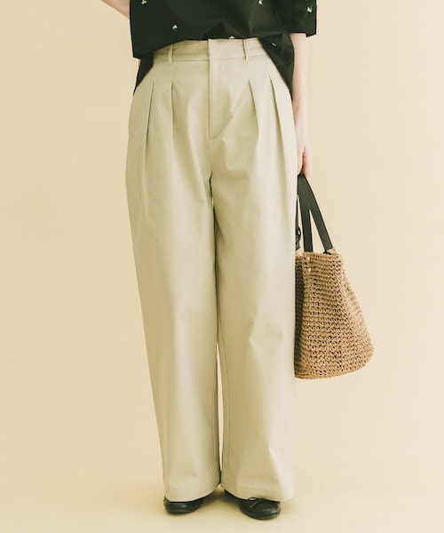 ITEMS URBANRESEARCH（アイテムズ アーバンリサーチ）の「ストレッチチノパンツ（チノパンツ・レディース・CML/L.BEG/NVY・S/M）」の21枚目の写真