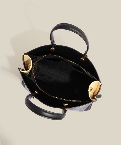 ROPE'（ロペ）の「【E'POR】【数量限定】Y BAG Medium Emboss（トートバッグ・レディース・ブラック/ベージュ・F）」の18枚目の写真