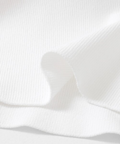 URBAN RESEARCH（アーバンリサーチ）の「NICENICE MOMENT　AMERICAN SLV CROPPED（タンクトップ・レディース・IVORY/BLACK・S/M）」の9枚目の写真