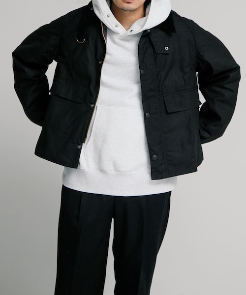 URBAN RESEARCH（アーバンリサーチ）の「Barbour　spey jacket（テーラードジャケット・メンズ・Black/Sage/Olive・M/L/XL）」の5枚目の写真