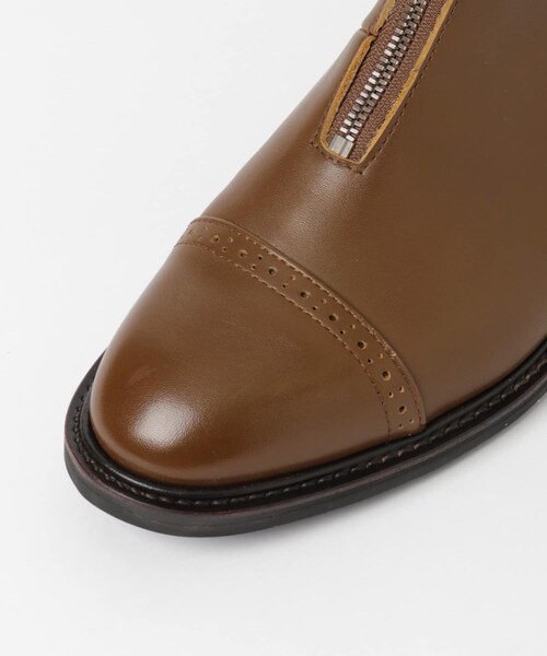 URBAN RESEARCH(アーバンリサーチ)の「Hender Scheme front fastner boots(ブーツ・メンズ・black/c brown・5/4)」の4枚目の写真
