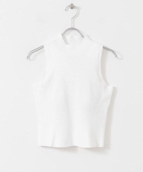 URBAN RESEARCH（アーバンリサーチ）の「NICENICE MOMENT　AMERICAN SLV CROPPED（タンクトップ・レディース・IVORY/BLACK・S/M）」の13枚目の写真