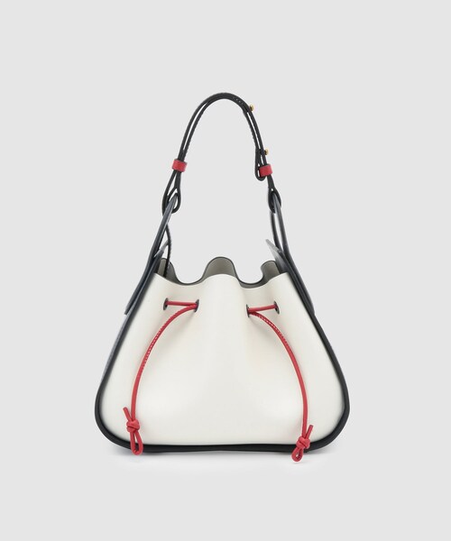ROPE'(ロペ)の「【一部店舗限定】Amelie Bag (アメリ バッグ)(ハンドバッグ・レディース・キャメル/ブラック/オフホワイト/ネイビー系/ベージュ系/サックス/ワイン/キナリ系/ベージュ/ライトグリーン・F)」の14枚目の写真