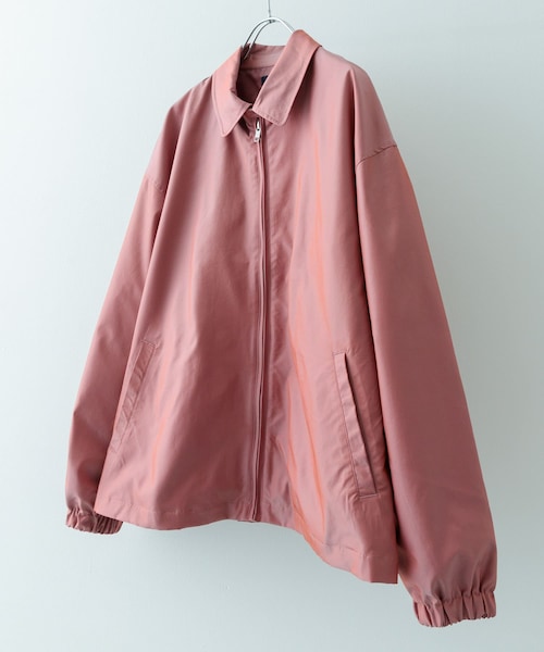 ITEMS URBANRESEARCH(アイテムズ アーバンリサーチ)の「ナイロンシャンブレー ハリントンジャケット(テーラードジャケット・メンズ・BEG/P.BEG/BLU・M/L)」の3枚目の写真
