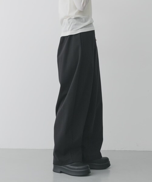 SENSE OF PLACE by URBAN RESEARCH（センスオブプレイスバイアーバンリサーチ）の「ワンポイントシシュウスウェットパンツ（スウェットパンツ・レディース・GRAY/BLACK・S/M）」の6枚目の写真