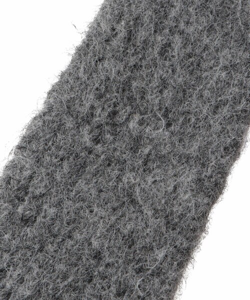 ROPE' PICNIC（ロペピクニック）の「スリムリブニットマフラー（マフラー・レディース・グレー/キナリ/ブルー・F）」の9枚目の写真