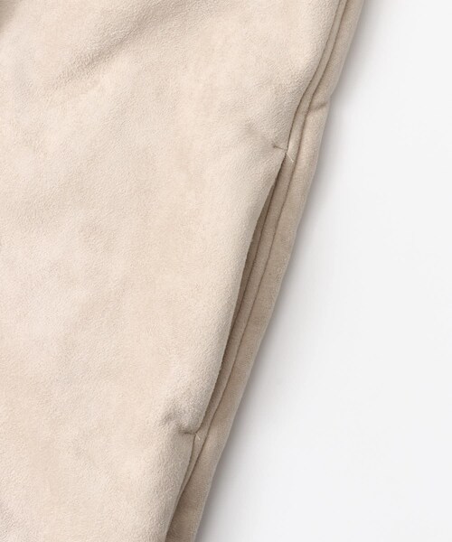 SENSE OF PLACE by URBAN RESEARCH(センスオブプレイスバイアーバンリサーチ)の「フーデッドムートンコート(ムートンコート・レディース・NAVY/GREIGE・FREE)」の10枚目の写真