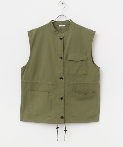 ITEMS URBANRESEARCH（アイテムズ アーバンリサーチ）の「ミリタリージレ（テーラードジャケット・レディース・KHK/BLK・FREE）」の20枚目の写真