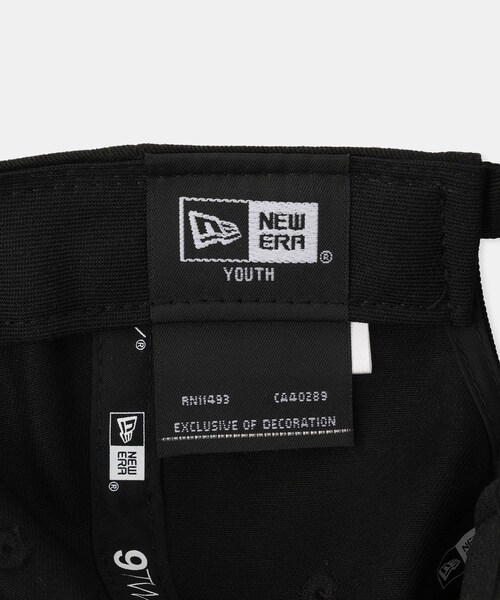 ROPE' PICNIC(ロペピクニック)の「【KIDS】【NEW ERA(R)別注】920CS HEARTLOGO BACKRIBBON CAP(キャップ・キッズ・ブラック/キナリ・F)」の11枚目の写真
