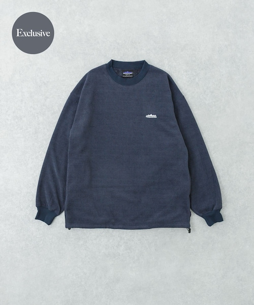 URBAN RESEARCH(アーバンリサーチ)の「『別注』THOUSAND MILE×URBAN RESEARCH ニットフリースクルーネックプルオーバー(その他トップス・メンズ・BLACK/CHARCOAL/NAVY/OFF・M/L)」の4枚目の写真