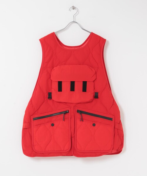 EKAL(エカル)の「WHITE MOUNTAINEERING QUILTING DOWN VEST(その他アウター・メンズ・BLACK/BROWN/RED・2/3)」の12枚目の写真