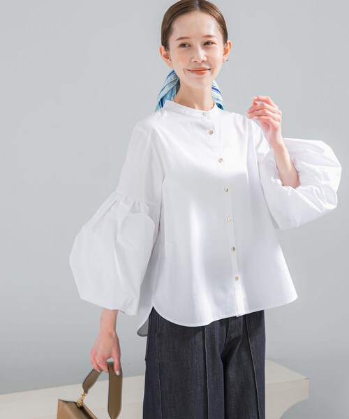 アーバンリサーチ ロッソ　ラインアートプリントフレンチブラウス URBAN RESEARCH ROSSO WOMEN（アーバンリサーチ ロッソ）の「ライン
