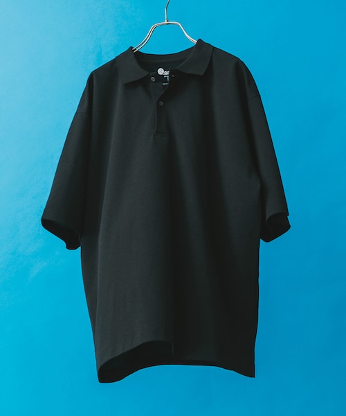 URBAN RESEARCH DOORS（アーバンリサーチドアーズ）の「『XLサイズ/WEB限定』『吸水速乾/接触冷感/イージーケア』クイックドライ 鹿の子 ポロシャツ（ポロシャツ・メンズ・BLUE GRAY/WHITE/BLACK・M/L/XL）」の2枚目の写真