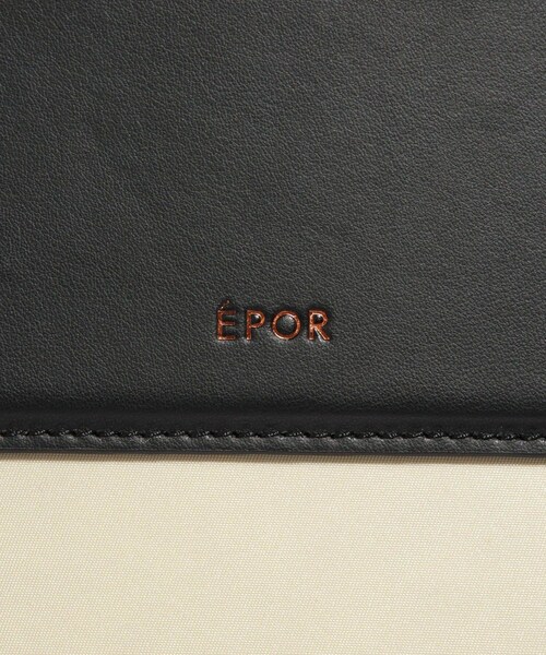 ROPE'（ロペ）の「【E'POR】【A4/PC対応・撥水加工・軽量】BOAT BAG Large（トートバッグ・レディース・ブラック/キナリ・F）」の15枚目の写真