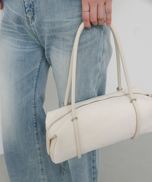 SENSE OF PLACE by URBAN RESEARCH(センスオブプレイスバイアーバンリサーチ)の「FSコンビワイドバッグ(トートバッグ・レディース・IVORY/BLACK/CAMEL・One)」の5枚目の写真