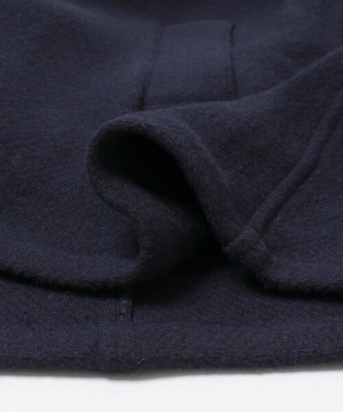 かぐれ（カグレ）の「Harrow Town Stores　BALMACAAN SHORT COAT（ステンカラーコート・レディース・NAVY・42）」の17枚目の写真