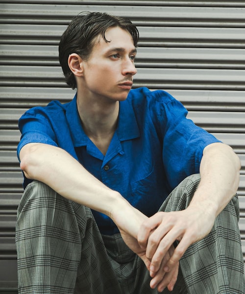 URBAN RESEARCH(アーバンリサーチ)の「『別注』BROOKS BROTHERS×URBAN RESEARCH LINEN CAMP SHIRTS SHORT-SLEEVE(シャツ/ブラウス・メンズ・BLACK/BLUE/BODEAUX・M/L/XL)」の18枚目の写真