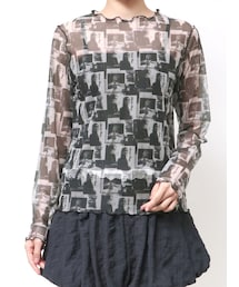 merry jenny | 【WICKED】シアートップス(Tシャツ/カットソー)