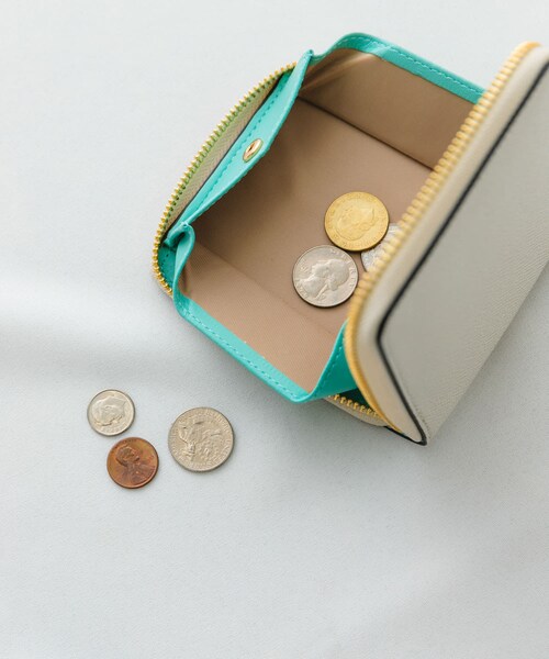 RODE SKO（ロデスコ）の「二つ折りミニ財布（財布・レディース・GUNMETAL2/L.GRAY/GREEN/BLACK/ORANGE/GOLD/GUNMETAL/MINT/YELLOW/L.GRAY2/L.PINK/MINT2/YELLOW2/SAXBLUE/GOLD2・one/One）」の18枚目の写真