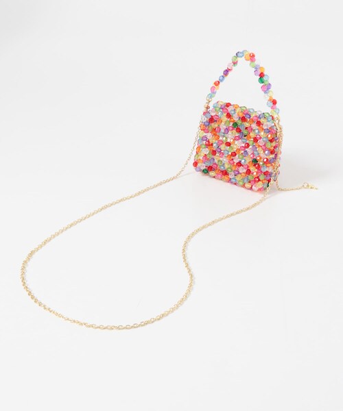 URBAN RESEARCH DOORS(アーバンリサーチドアーズ)の「TOOS 3WAY CHAIN BAG MINI(ショルダーバッグ・レディース・SPARKLE・One)」の5枚目の写真