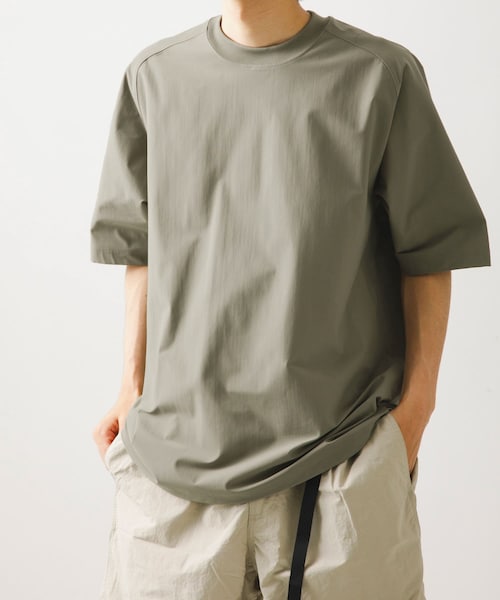 URBAN RESEARCH（アーバンリサーチ）の「DAIWA PIER39　TECH LIGHTWEIGHT S/S TEE（Tシャツ/カットソー・メンズ・CHARCOAL/BLACK/WOLF GRAY/WHITE・S/M/L/XL）」の4枚目の写真