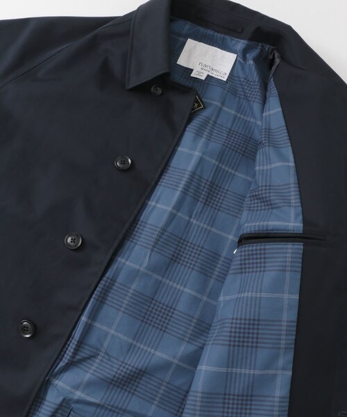EKAL（エカル）の「nanamica　GORE-TEX Balmacaan Coat（ステンカラーコート・メンズ・N・S/M/L）」の11枚目の写真
