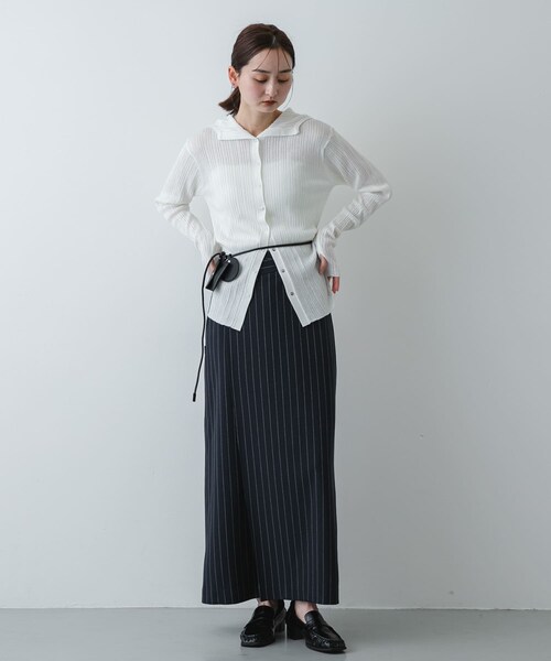 SENSE OF PLACE by URBAN RESEARCH（センスオブプレイスバイアーバンリサーチ）の「コンビカラーポーチツキベルト（ベルト・レディース・BLACK/BRN×BLU/GRE×YEL・One）」の9枚目の写真