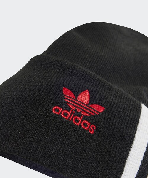 ADAM ET ROPE'(アダムエロペ)の「【adidas/アディダス】KORN BEANIE(ニットキャップ/ビーニー・メンズ・ブラック・F)」の5枚目の写真