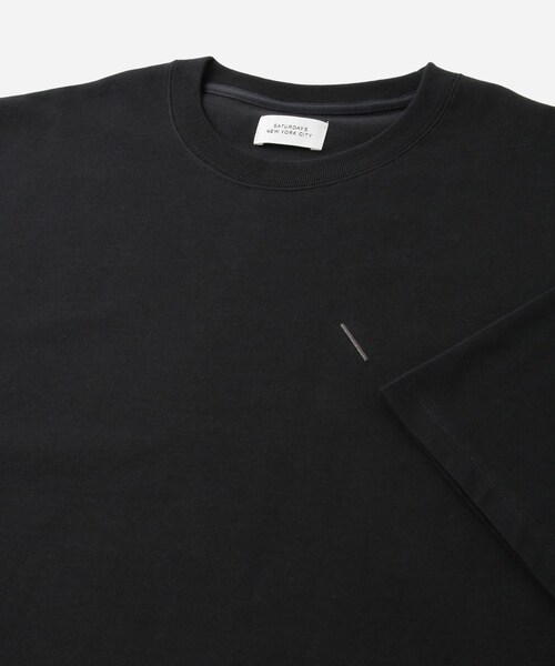 Saturdays NYC（サタデーズ ニューヨークシティ ）の「SATURDAYS Arrangement SS T-Shirt（Tシャツ/カットソー・レディース・ブラック/ホワイト/ブルー・L/M/S/XL）」の17枚目の写真
