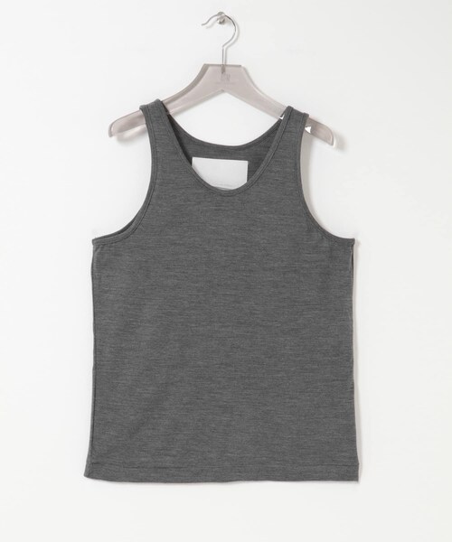 URBAN RESEARCH(アーバンリサーチ)の「nonnotte STANDARD TANK TOP(タンクトップ・メンズ・CHARCOAL・4/5)」の9枚目の写真
