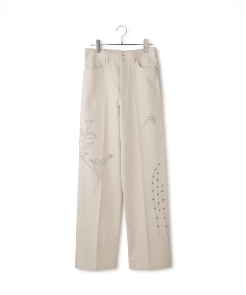 ADAM ET ROPE'（アダムエロペ）の「【J'aDoRe・一部店舗限定】【TANAKA（タナカ）】THE JEAN TROUSERS（デニムパンツ・レディース・ホワイト系・25/26/27/28）」の20枚目の写真