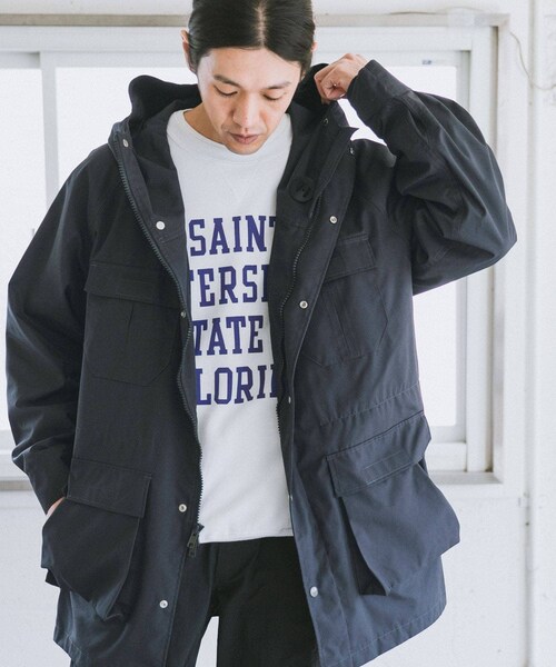 URBAN RESEARCH DOORS（アーバンリサーチドアーズ）の「『別注』SIERRA DESIGNS×DOORS　MOUNTAIN PARKA（マウンテンパーカー・メンズ・Blue Gray/Greige/Ink Black・M/L）」の19枚目の写真