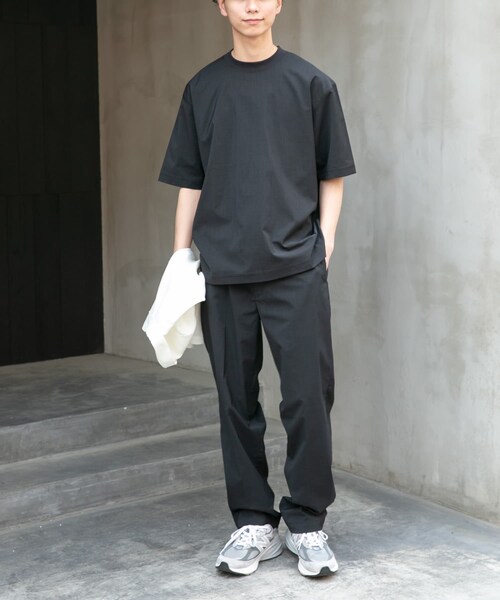 URBAN RESEARCH DOORS（アーバンリサーチドアーズ）の「FORK&SPOON　TEC LINENパンツ（その他パンツ・メンズ・LIGHT GRAY/BLACK/DARK BLUE・4/5）」の10枚目の写真