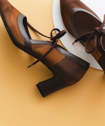 RODE SKO | 『MADE IN JAPAN』チャンキーヒールリボンパンプス(パンプス)