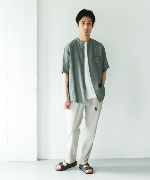 URBAN RESEARCH DOORS(アーバンリサーチドアーズ)の「『別注』Gramicci for DOORS Linen Like Trouser(その他パンツ・メンズ・NATURAL/BLUE GRAY/MOCHA/INK BLACK・S/M/L)」の11枚目の写真