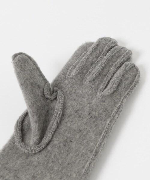 URBAN RESEARCH（アーバンリサーチ）の「カシミヤ100グローブ（ベルト・メンズ・BLACK/GRAY・Free）」の10枚目の写真