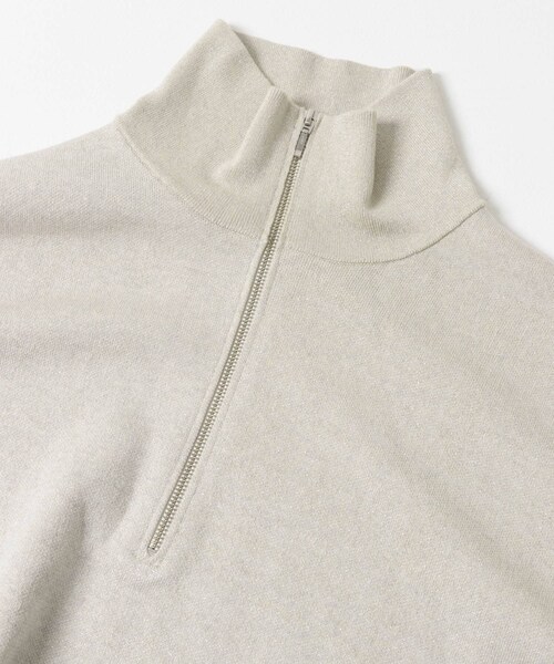 URBAN RESEARCH ROSSO（アーバンリサーチロッソ）の「ハーフジップニット（ニット/セーター・レディース・L/GREIGE/RED・FREE）」の11枚目の写真
