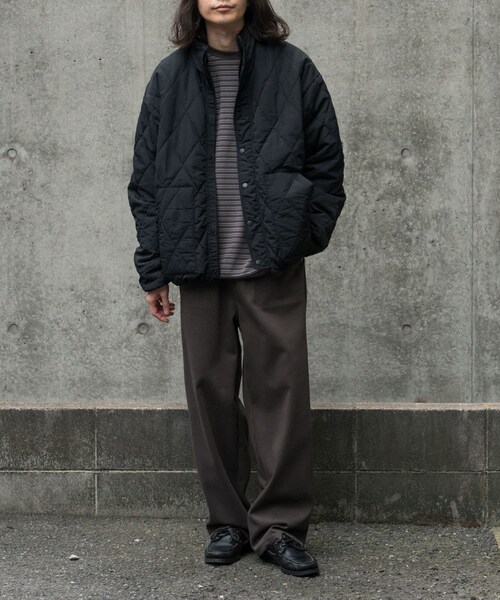 URBAN RESEARCH Sonny Label（アーバンリサーチサニーレーベル）の「リバーシブルスタンドブルゾン（ブルゾン・メンズ・ブラック/ネイビー・M/L/XL）」の15枚目の写真