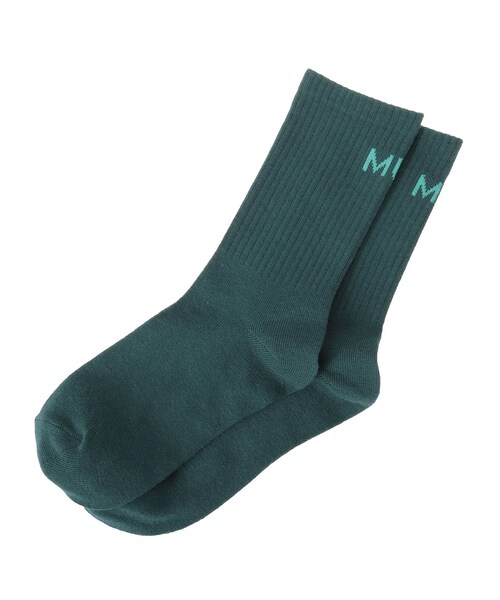 MURUA（ムルーア）の「MURUAロゴソックス（ソックス/靴下・レディース・グリーン/オレンジ/ブラック/ホワイト・F）」の5枚目の写真