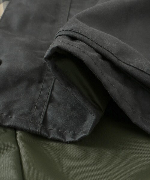 URBAN RESEARCH DOORS(アーバンリサーチドアーズ)の「BEDALE WAX JACKET(テーラードジャケット・メンズ・SAGE/BLACK・36/38/40)」の18枚目の写真