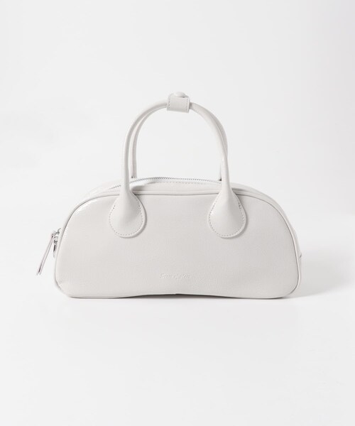 SENSE OF PLACE by URBAN RESEARCH(センスオブプレイスバイアーバンリサーチ)の「ラウンドスクエアボストンバッグ(ボストンバッグ・レディース・IVORY/BLACK/RED・one)」の13枚目の写真