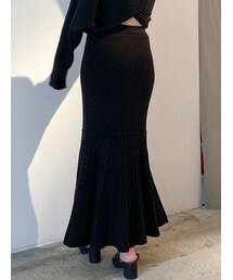dazzlin | マーメイドラインニットスカート(スカート)