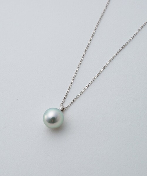 ROPE'(ロペ)の「R(ロペ アール)あこやナチュラルブルーパール1粒トップネックレス(ネックレス・レディース・シルバー・F)」の16枚目の写真