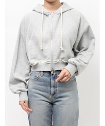 Ungrid | ダブルジップショートパーカー(パーカー)